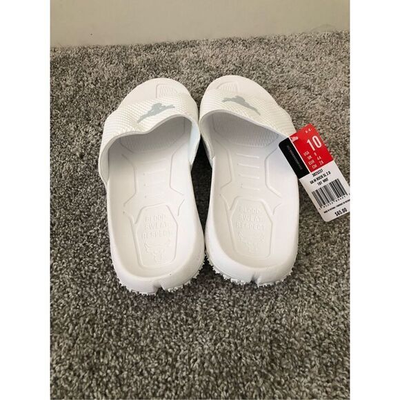 Under Armour x Project Rock Slip on Slides Men’s Size 10 - Picture 3 of 5